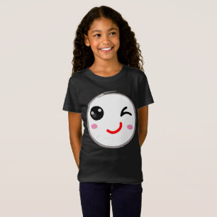 T-Shirt Visage éveillé, Sourire éveillé