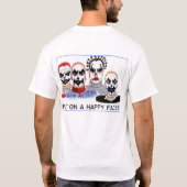 T-shirt Visage heureux (Dos)
