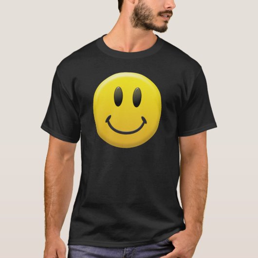 T-shirt Visage heureux (Devant)