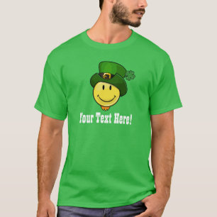 T-shirt Visage heureux classique avec un casquette de