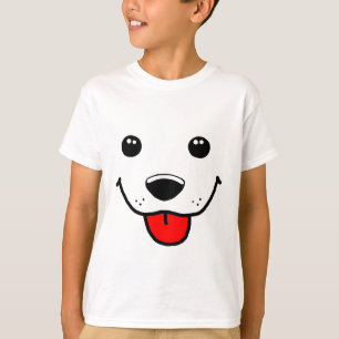 T-shirt Visage heureux de chiot