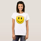 T-shirt Visage hippie heureux (Devant entier)