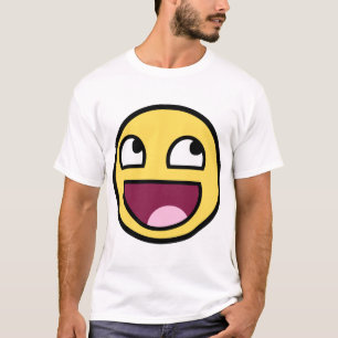 T-shirt visage impressionnant de visage impressionnant