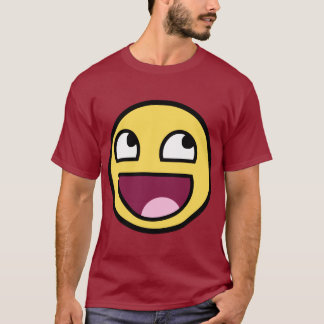 T-shirt visage impressionnant de visage impressionnant