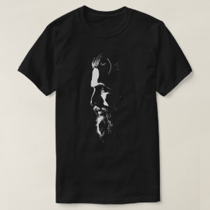 T-shirt Visage impressionnant et mystérieux d'homme avec