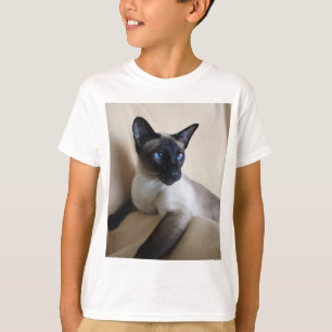 T-shirt Visage magnifique de chat siamois