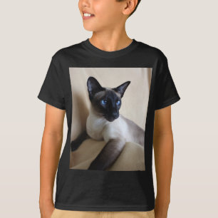 T-shirt Visage magnifique de chat siamois