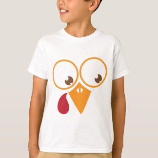 T-shirt Visage mignon de dinde