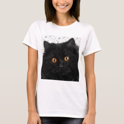 T-shirt Visage Persan Noir (Devant)