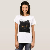 T-shirt Visage Persan Noir (Devant entier)