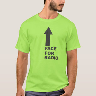 T-shirt Visage pour radio