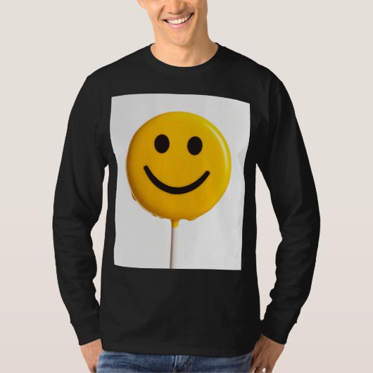 T-shirt visage souriant (Devant)
