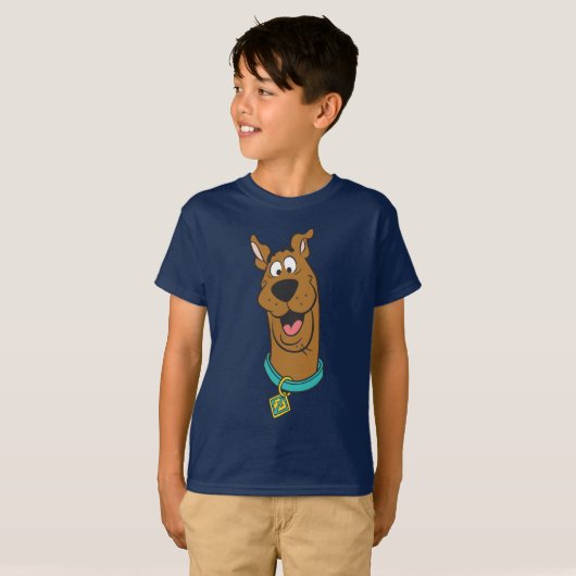 T-shirt Visage souriant Scooby-Doo (Devant entier)