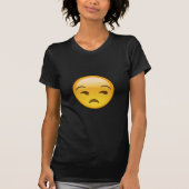 T-shirt Visage Unamused Emoji (Devant)