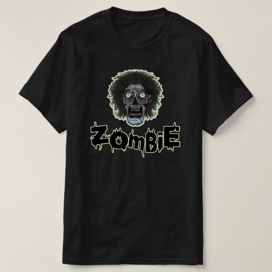 T-shirt Visage ZOMBIE (Design devant)