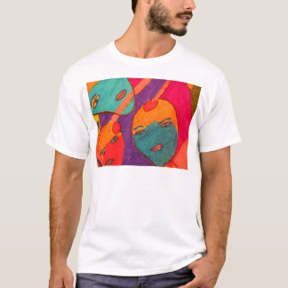 T-shirt visages