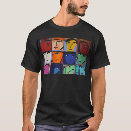 T-shirt Visages (Devant)