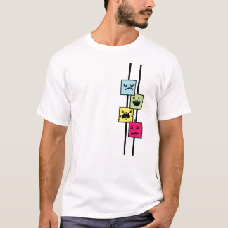 T-shirt Visages multiples