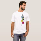 T-shirt Visages multiples (Devant entier)