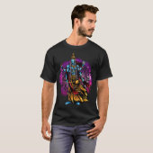 T-shirt Vishnu Inde Ancienne mythologie hindoue Spirituell (Devant entier)