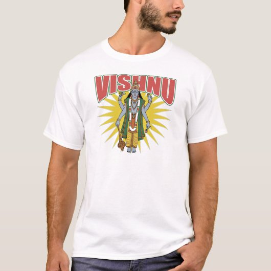 T-shirt Vishnu indou (Devant)