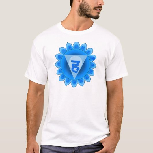 T-shirt Vishuddha la gorge Chakra (Devant)