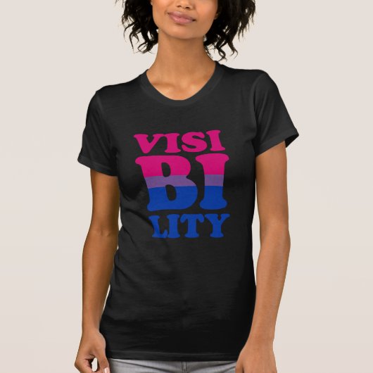 T-shirt Visibilité bisexuelle (Devant)