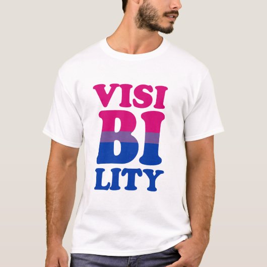 T-shirt Visibilité bisexuelle (Devant)