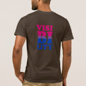 T-shirt Visibilité bisexuelle (Dos)