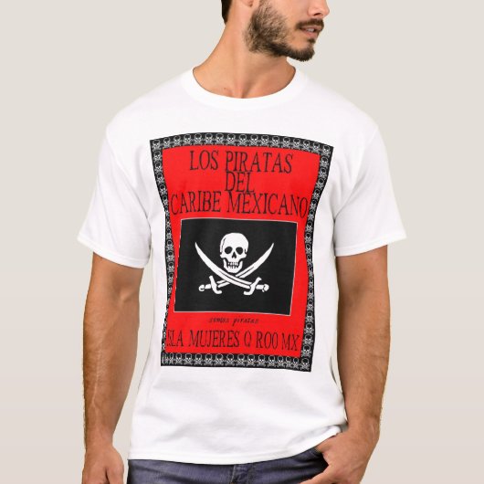 T-shirt Visibilité directe Piratas 2012 #2 (Devant)