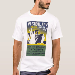 T-shirt Visibilité zéro à moins que vous prêtiez des