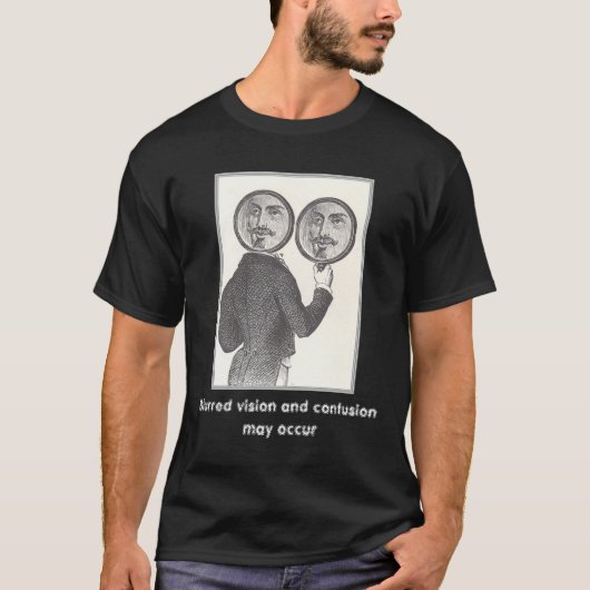 T-shirt vision brouillée (Devant)