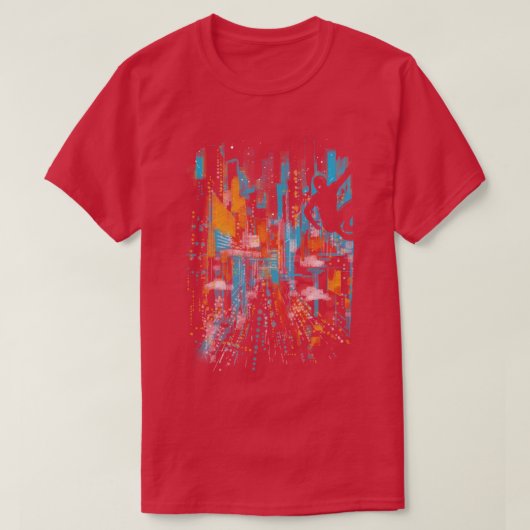 T-shirt vision d'araignée (Design devant)