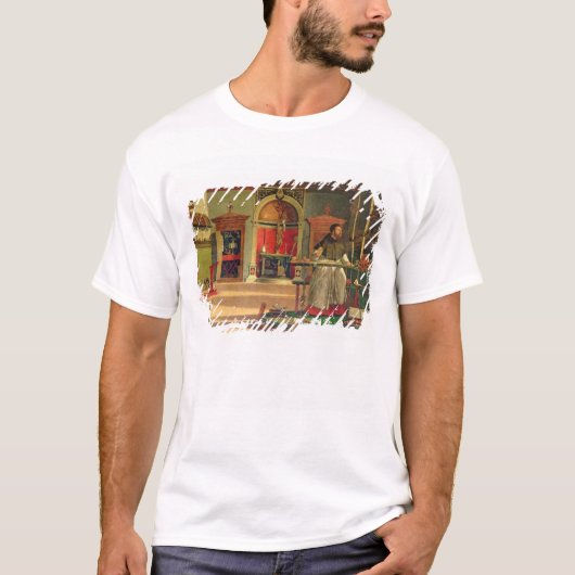 T-shirt Vision de St. Augustine, 1502-08 (huile sur toile) (Devant)