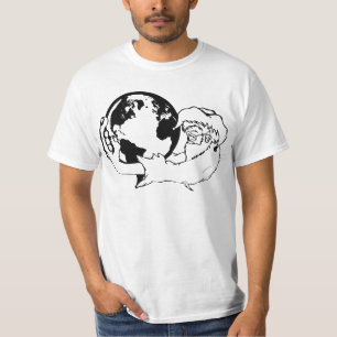 T-shirt vision du singe