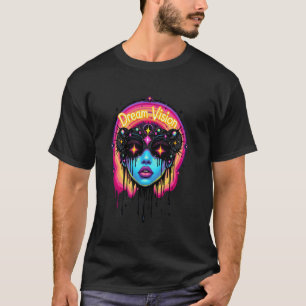 T-shirt Vision dynamique du rêve psychédélique avec Trippy