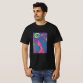 T-shirt Vision éveillée - Psychedelic Forest Muse Tee (Devant entier)