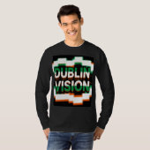 T-shirt Vision Pixel Pouls de Dublin (Devant entier)