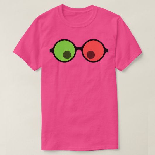 T-shirt Vision Therapy Glasses for Strabismus 1 (Design devant)