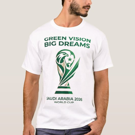 T-shirt Vision verte Grands rêves (Devant)
