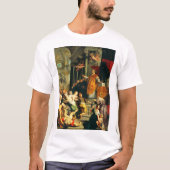 T-shirt Visions d'Ignace par Peter Paul Rubens (Devant)