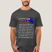 T-shirt Visit Australia - Une chemise MisterP (Devant)