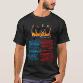 T-SHIRT VISITE 2019 DE REBELUTION (Devant)