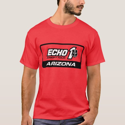 T-shirt Visite Arizona d'Echo1USA Echo1 Airsoft (Devant)