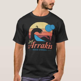 T-shirt Visite Arrakis - Surf Vintage - Dune - S