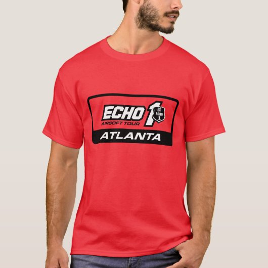 T-shirt Visite Atlanta d'Echo1USA Echo1 Airsoft (Devant)