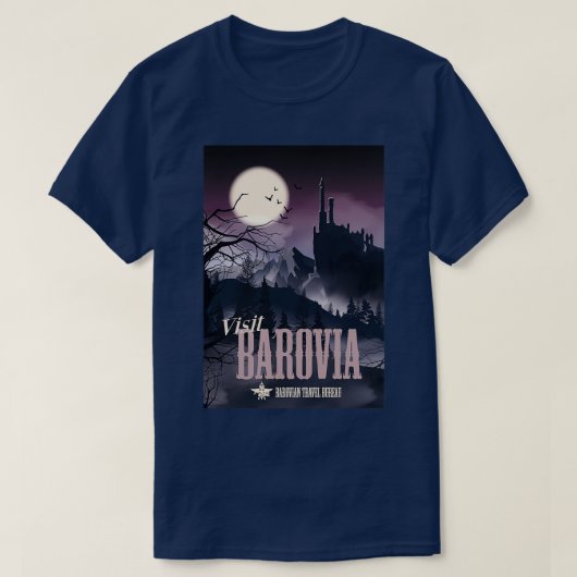 T-shirt Visite de Barovia (Design devant)