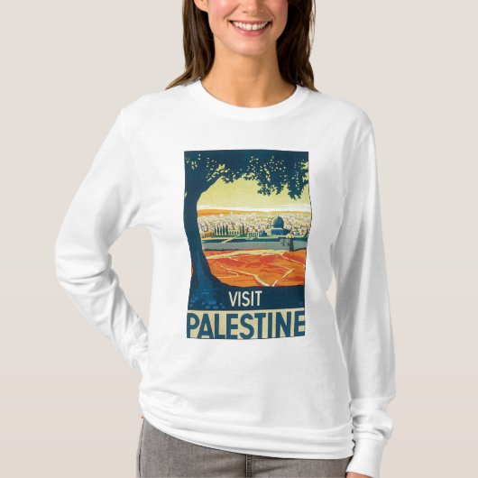 T-shirt Visite de la Palestine (Devant)