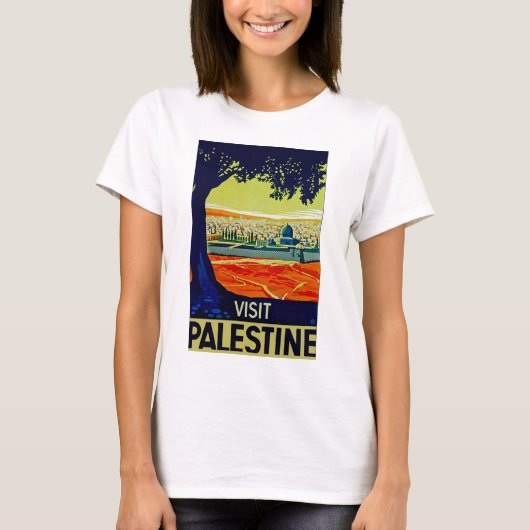 T-shirt Visite de la Palestine (Devant)