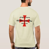 T-shirt Visite de Templar Moyen-Orient de chevaliers (Dos)